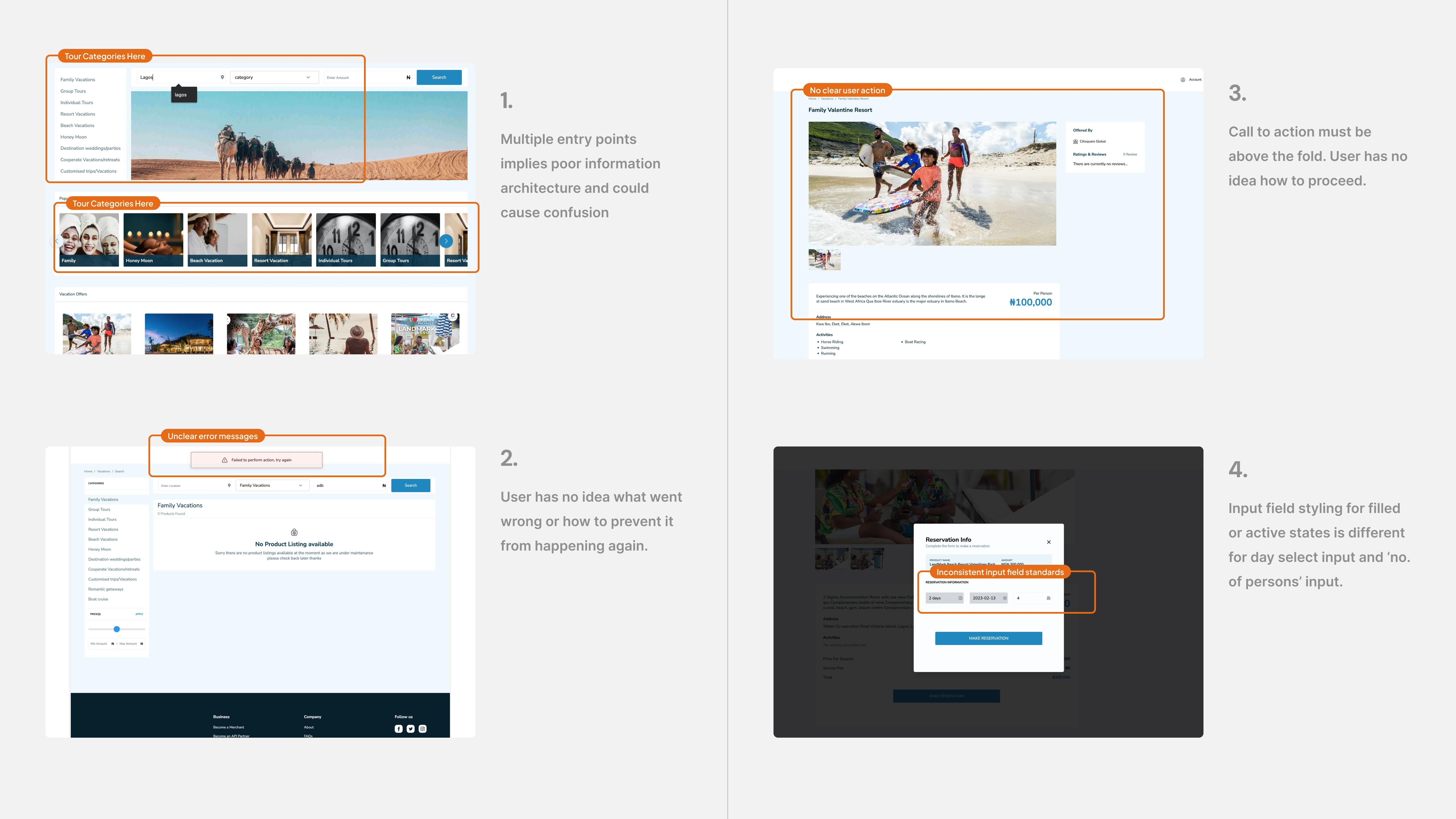 Design Audit Findings